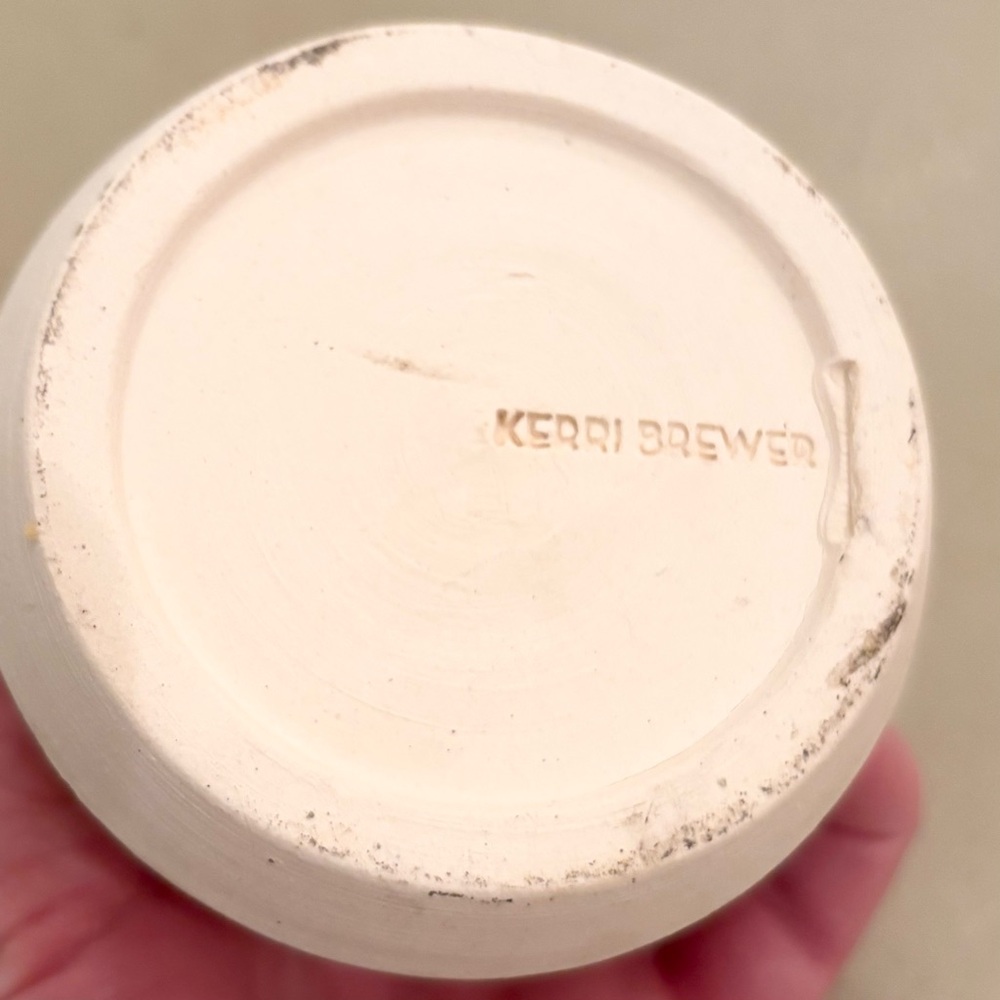 KERRI BREWER Larry, A Ceramic Spongeholder Artistic Artsy Elegant Minimalist - Picture 2 of 6